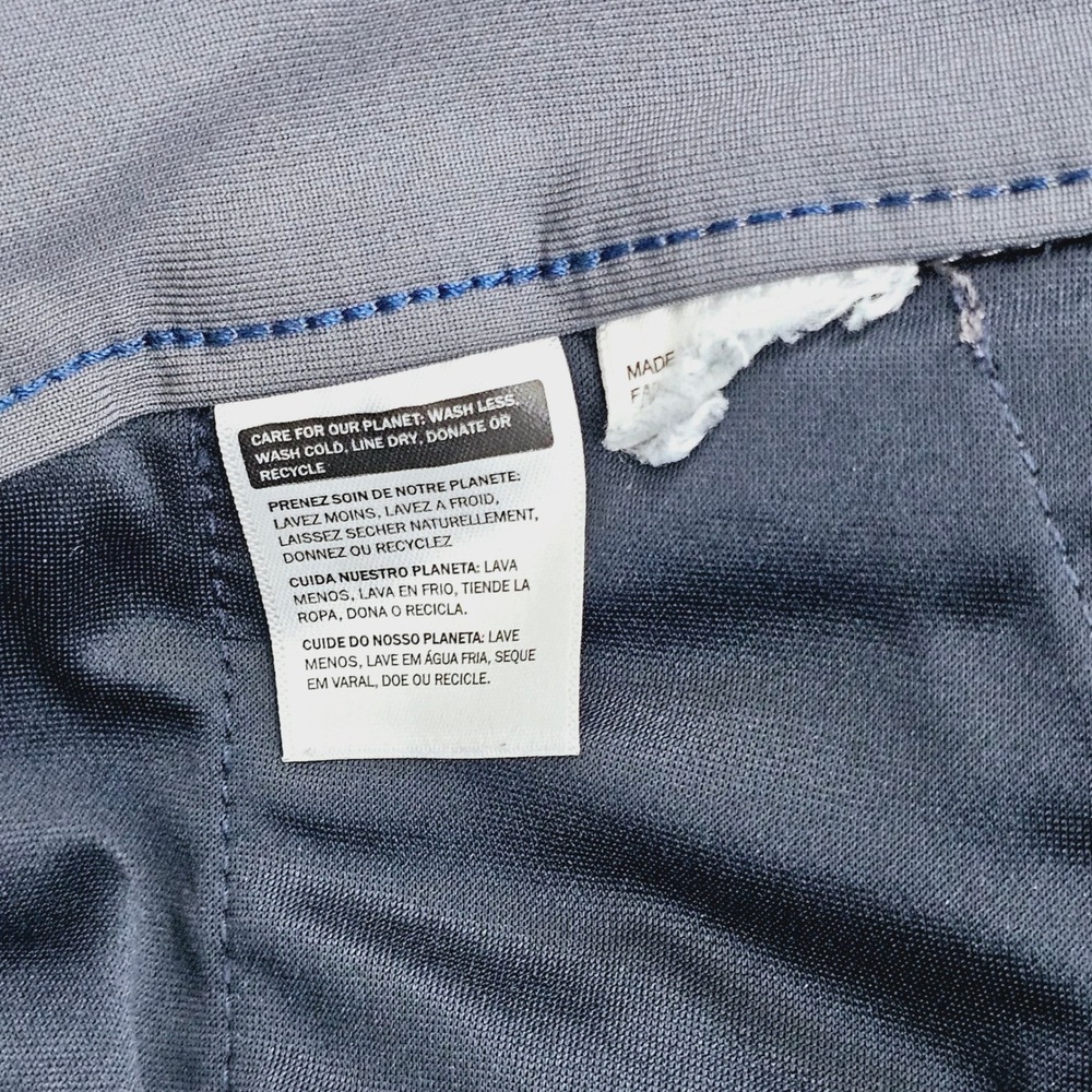 Levi Strauss XX Chino Pants Mens 36x29 Grey Tapered Engineered Techwear Modern - Picture 5 of 10